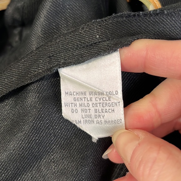 Worthington Linen Black Blazer Size 10 - Picture 6 of 6